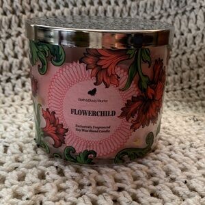 Bath & Body Works Flowerchild 3 wick candle